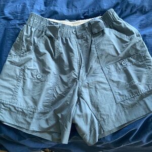 AFTCO Bluewater Fishing/Boating Shorts Blue Men's Size 30